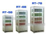 OCAN 桌上型58L冷藏櫃冰箱/四面玻璃展示櫃/冷藏冰箱RT-58