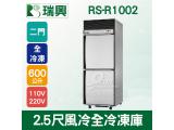RS瑞興 600L 2.5尺風冷全冷凍不鏽鋼凍藏庫RS-R1002